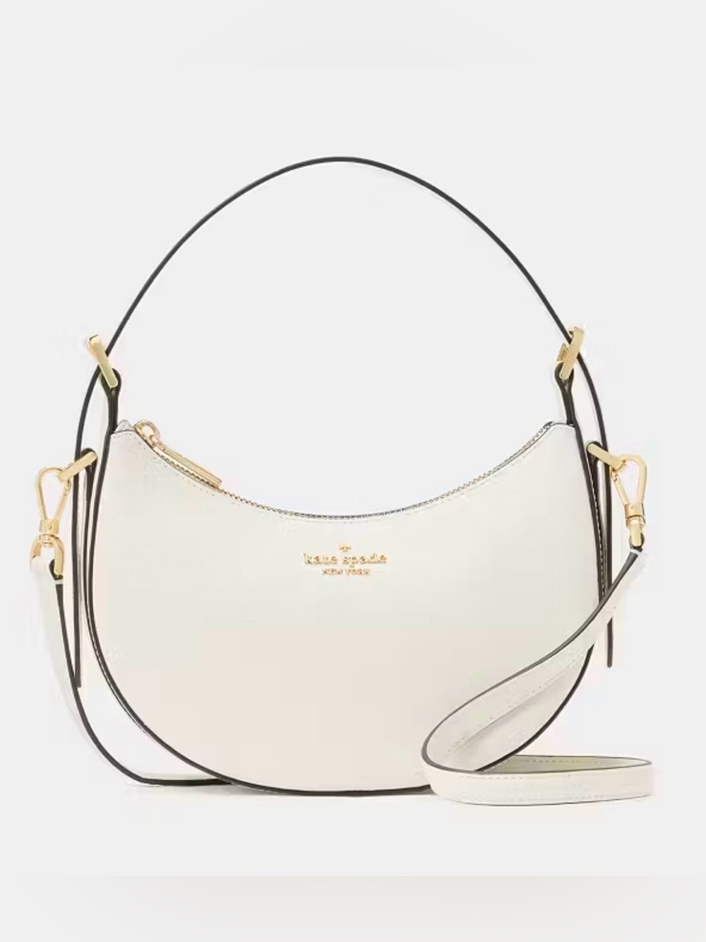 Kate Spade Nova Crescent Shoulder Bag (MERINGUE)
